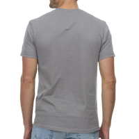 Threadfast Apparel Unisex Epic T-Shirt, Asphalt, Back view