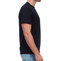 Threadfast Apparel Unisex Epic T-Shirt, Black, Right Sleeve view