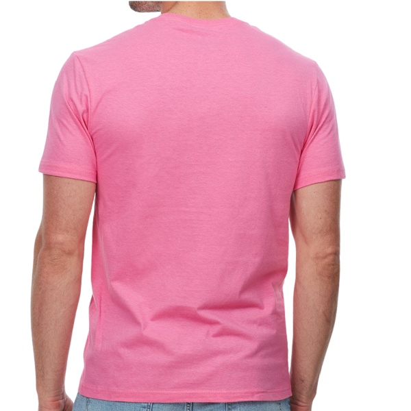 Threadfast Apparel Unisex Epic T-Shirt, Bright Pink, Back view