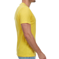 Threadfast Apparel Unisex Epic T-Shirt, Bright Yellow, Right Sleeve view
