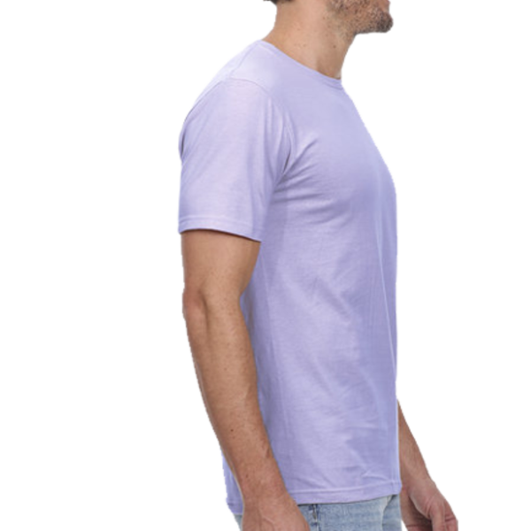 Threadfast Apparel Unisex Epic T-Shirt, Deep Lavender, Right Sleeve view