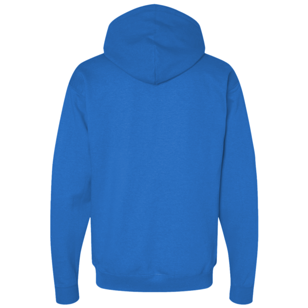 Threadfast Apparel Unisex Fleece Full-Zip Hooded Sweatshirt, Royal, Back view