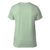 Threadfast Apparel Unisex Ultimate CVC T-Shirt, Army Heather, Back view