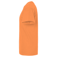 Threadfast Apparel Unisex Ultimate CVC T-Shirt, Bright Orange, Left Sleeve view