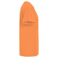 Threadfast Apparel Unisex Ultimate CVC T-Shirt, Bright Orange, Right Sleeve view