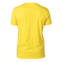 Threadfast Apparel Unisex Ultimate CVC T-Shirt, Bright Yellow, Back view