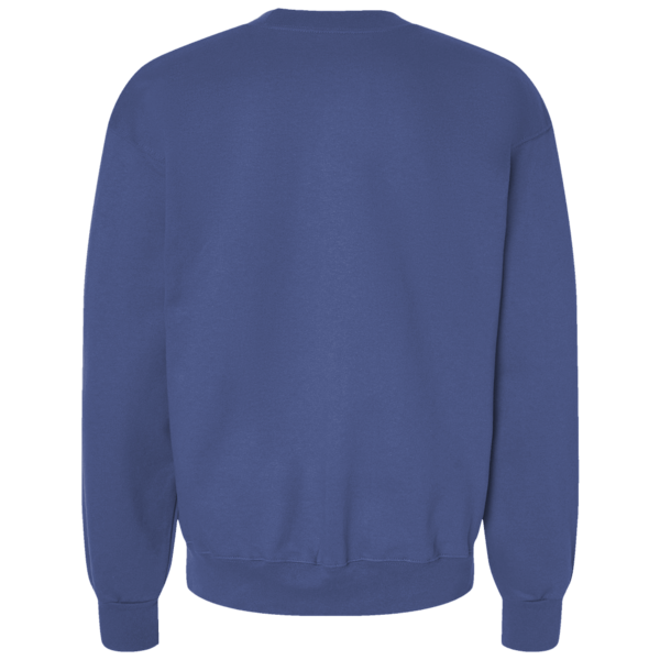 Threadfast Apparel Unisex Ultimate Crewneck Sweatshirt, Navy, Back view