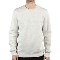 Threadfast Apparel Unisex Ultimate Crewneck Sweatshirt, Oatmeal Heather, Front view