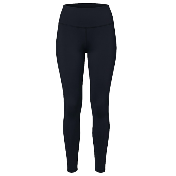 Threadfast Apparel Women's Impact Leggings, Black, Front view
