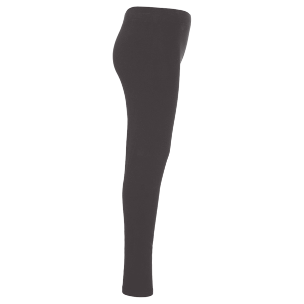 Threadfast Apparel Women's Impact Leggings, Black Heather, Right Side view