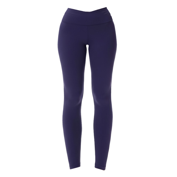 Threadfast Apparel Women's Impact Leggings, Navy, Front view