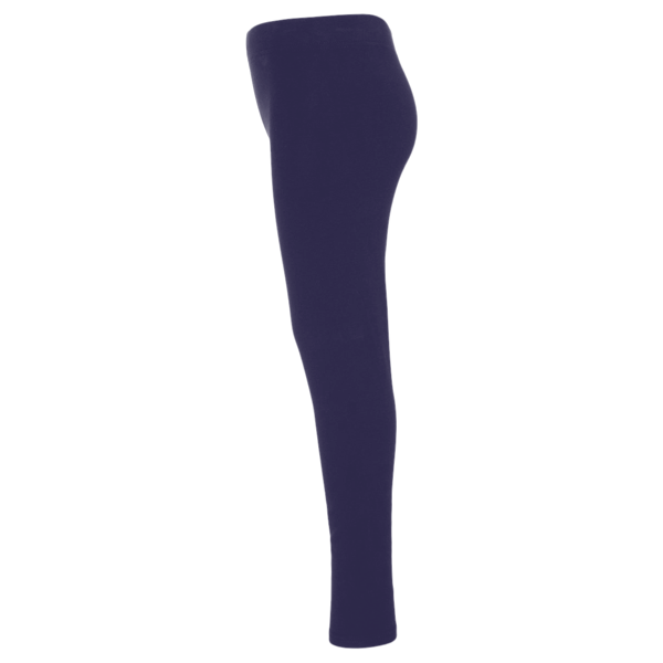 Threadfast Apparel Women's Impact Leggings, Navy, Left Side view