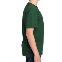 Threadfast Apparel Youth Ultimate CVC T-Shirt, Forest Green, Right Sleeve view