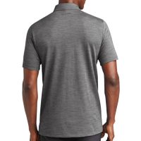 Travis Mathew Auckland Slub Polo, Dark Grey, Back view