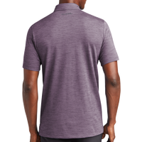 Travis Mathew Auckland Slub Polo, Purple Sage, Back view