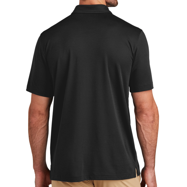 Travis Mathew Bayfront Solid Polo, Black, Back view