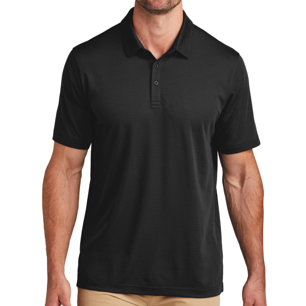 Travis Mathew Bayfront Solid Polo, Black, Front view