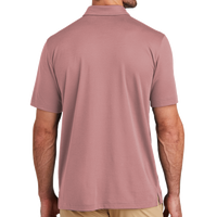 Travis Mathew Bayfront Solid Polo, Roan Rouge, Back view