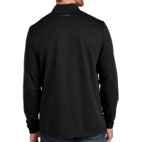Travis Mathew Coveside 1/4 Zip, Black, Back view