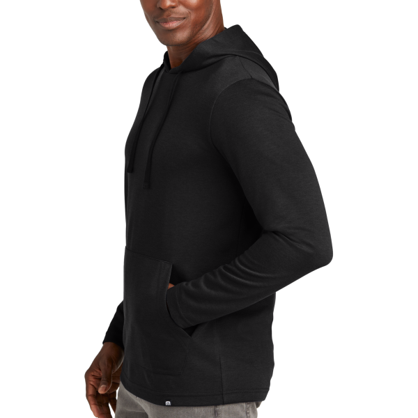 Travis Mathew Coveside Hoodie, Black, Left Sleeve view