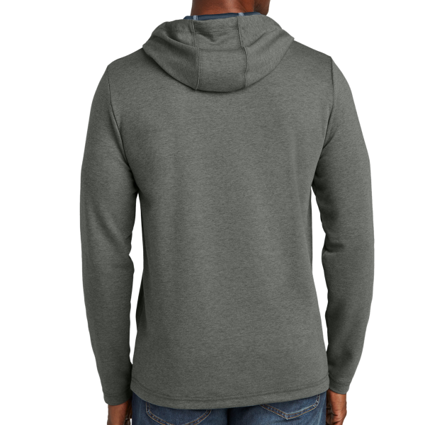 Travis Mathew Coveside Hoodie, Dark Grey Heather, Back view