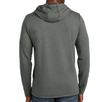 Travis Mathew Coveside Hoodie, Dark Grey Heather, Back view