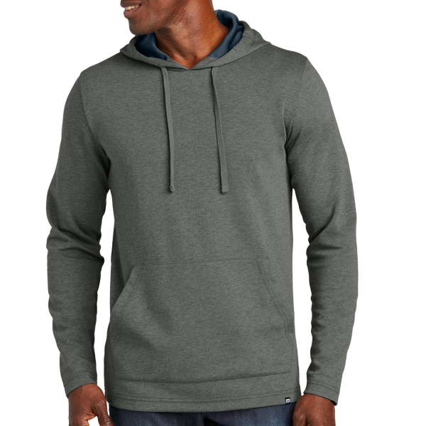 Travis Mathew Coveside Hoodie, Dark Grey Heather, Front view