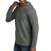 Travis Mathew Coveside Hoodie, Dark Grey Heather, Left Sleeve view
