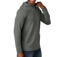 Travis Mathew Coveside Hoodie, Dark Grey Heather, Right Sleeve view