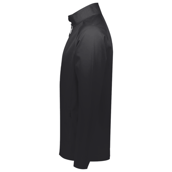 Travis Mathew Crestview 1/4 Zip, Black, Left Sleeve view