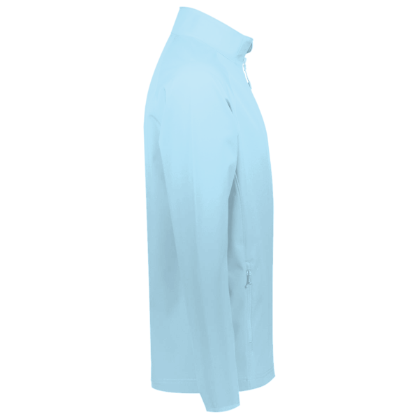 Travis Mathew Crestview 1/4 Zip, Dream Blue, Right Sleeve view