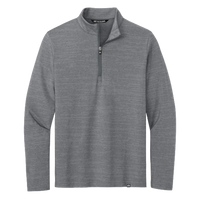 Travis Mathew Crestview 1/4 Zip, Grey Heather, Front view