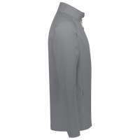 Travis Mathew Crestview 1/4 Zip, Grey Heather, Right Sleeve view