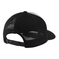 Travis Mathew Cruz Colorblock Trucker Cap, Heather Grey / Black, Back view