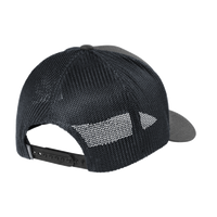 Travis Mathew Cruz Trucker Cap, Black Heather, Back view