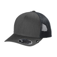 Travis Mathew Cruz Trucker Cap, Black Heather, Left Side view