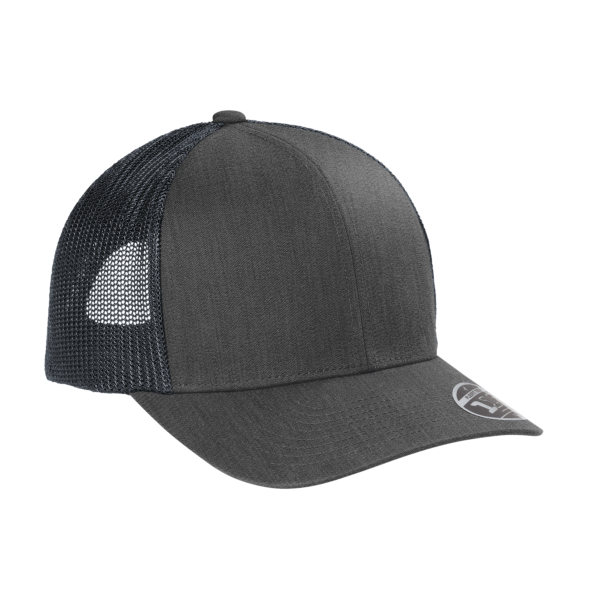 Travis Mathew Cruz Trucker Cap, Black Heather, Right Side view