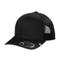 Travis Mathew Cruz Trucker Cap, Black, Left Side view