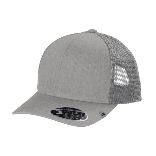 Travis Mathew Cruz Trucker Cap, Heather Grey, Left Side view