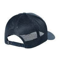 Travis Mathew Cruz Trucker Cap, Vintage Indigo, Back view
