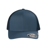Travis Mathew Cruz Trucker Cap, Vintage Indigo, Front view