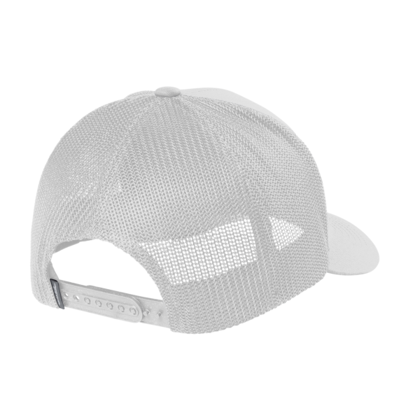 Travis Mathew Cruz Trucker Cap, White, Back view