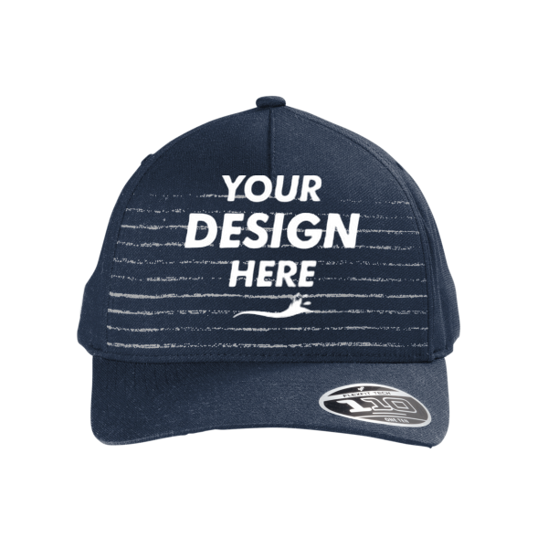 Travis Mathew Fomo Novelty Cap, Blue Nights, Front view, Mockup