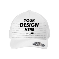 Travis Mathew Fomo Novelty Cap, White, Front view, Mockup