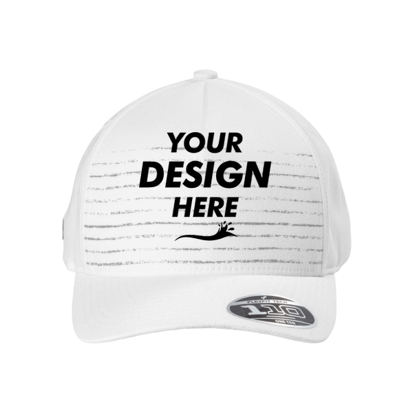 Travis Mathew Fomo Novelty Cap, White, Front view, Mockup