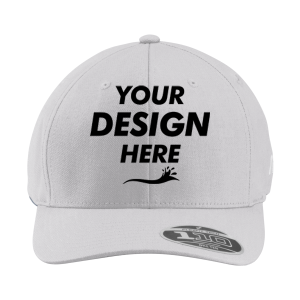 Travis Mathew Fomo Solid Cap, Light Heather Grey, Front view, Mockup