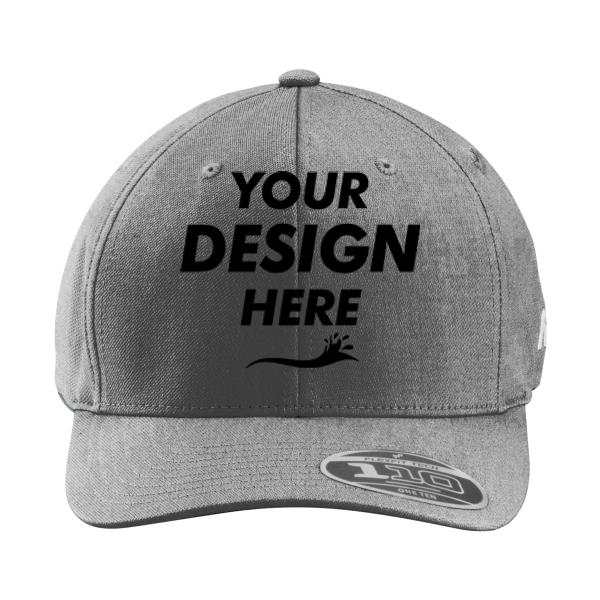 Travis Mathew Fomo Solid Cap, Quiet Shade Grey Heather, Front view, Mockup