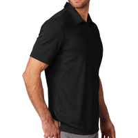 Travis Mathew Oceanside Solid Polo, Black, Right Sleeve view