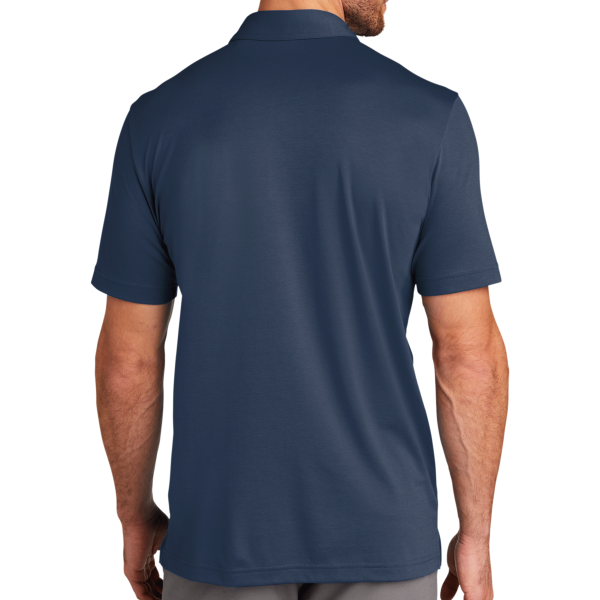 Travis Mathew Oceanside Solid Polo, Blue Nights, Back view