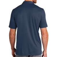 Travis Mathew Oceanside Solid Polo, Blue Nights, Back view